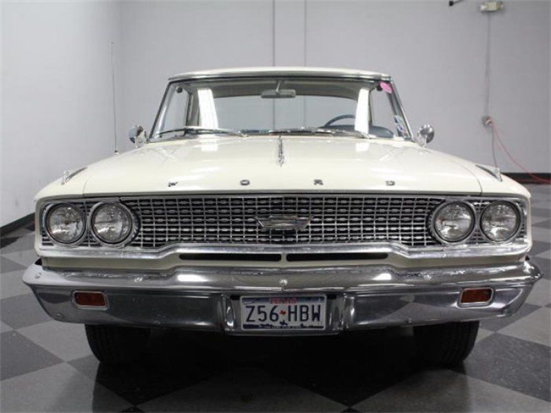 1963 White Ford Galaxie