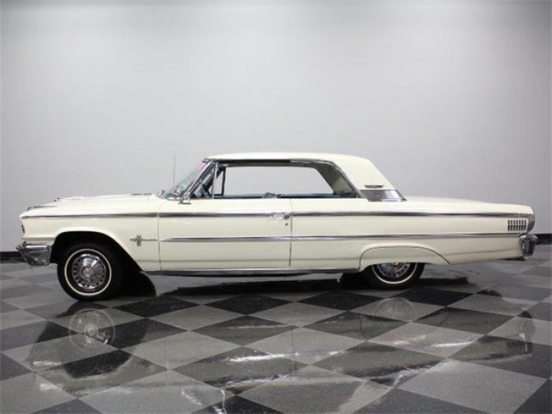 1963 White Ford Galaxie