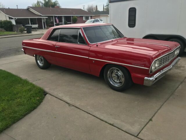 1964 Red Chevrolet Chevelle Coupe