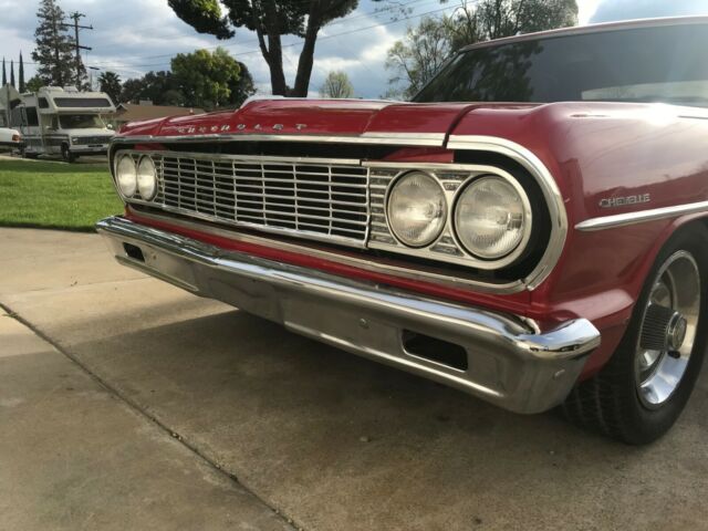 1964 Red Chevrolet Chevelle Coupe