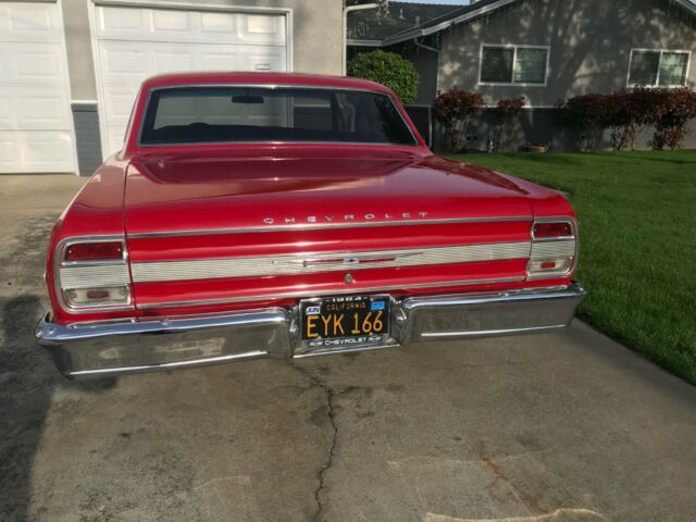 1964 Red Chevrolet Chevelle Coupe
