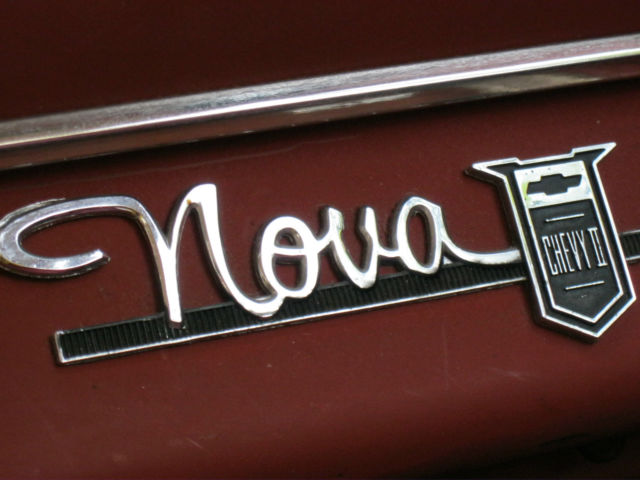 1964 White Chevrolet Nova Sedan