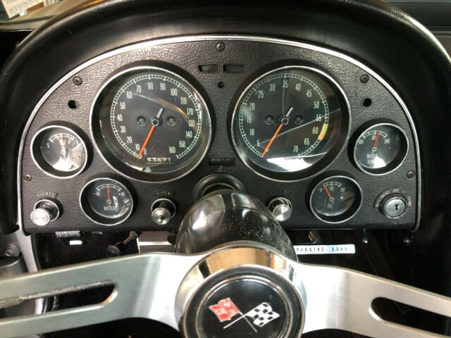 1965 Silver Chevrolet Corvette Coupe