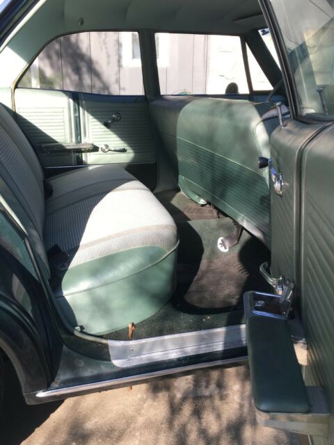 1965 Green Chevrolet BelAir Sedan