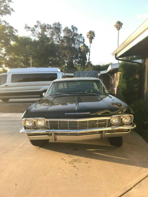 1965 Green Chevrolet BelAir Sedan