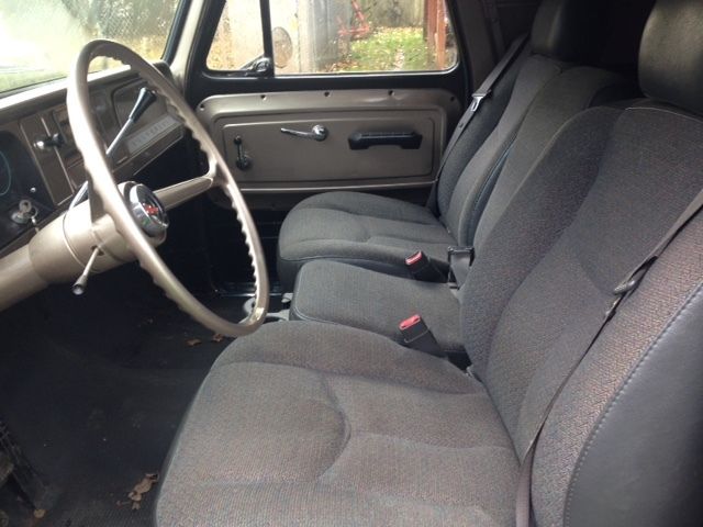 1965 Satin Black Chevrolet C-10 Panel