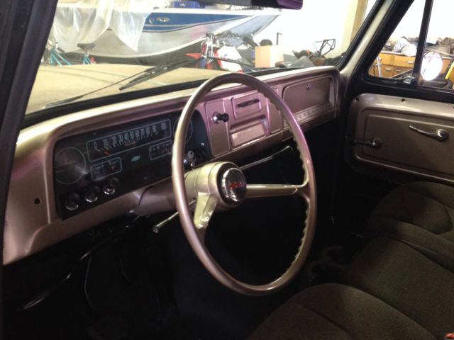 1965 Satin Black Chevrolet C-10 Panel
