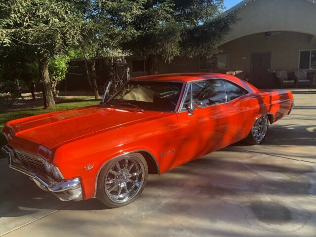 1965 Orange Chevrolet Impala