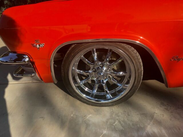 1965 Orange Chevrolet Impala