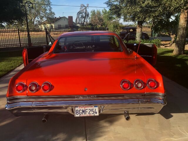 1965 Orange Chevrolet Impala