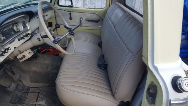 1965 Yellow and White Ford F-150