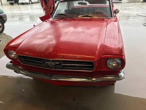 1965 Red Ford Mustang Coupe