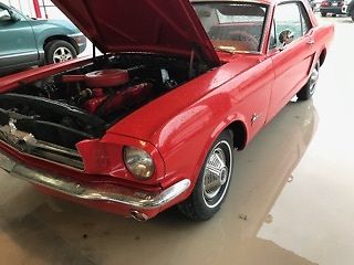 1965 Red Ford Mustang Coupe