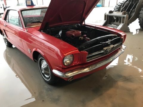 1965 Red Ford Mustang Coupe
