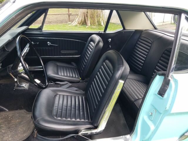 1965 "O" Tropical Turquoise Ford Mustang Coupe