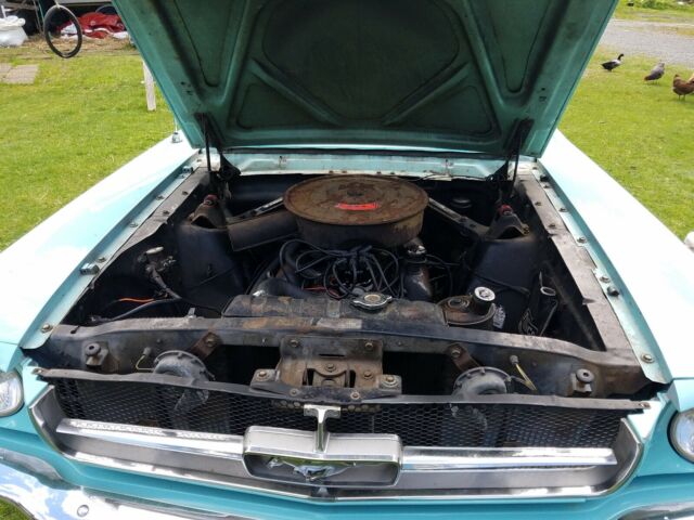 1965 "O" Tropical Turquoise Ford Mustang Coupe