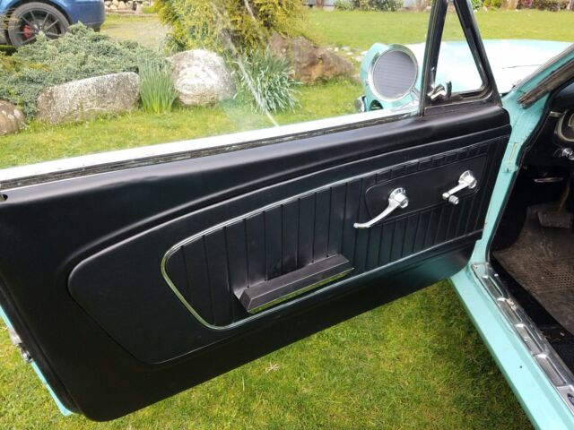 1965 "O" Tropical Turquoise Ford Mustang Coupe