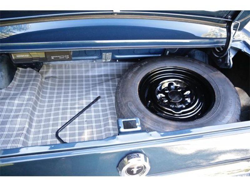 1965 Blue Ford Mustang