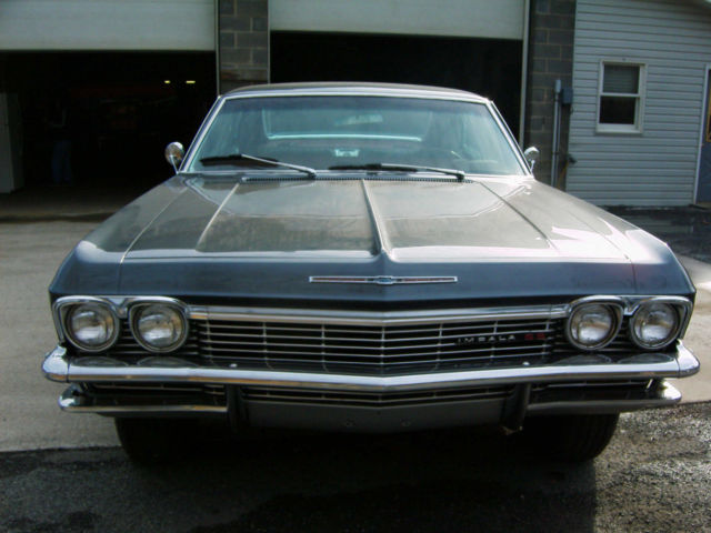 1965 Gray Chevrolet Impala Coupe