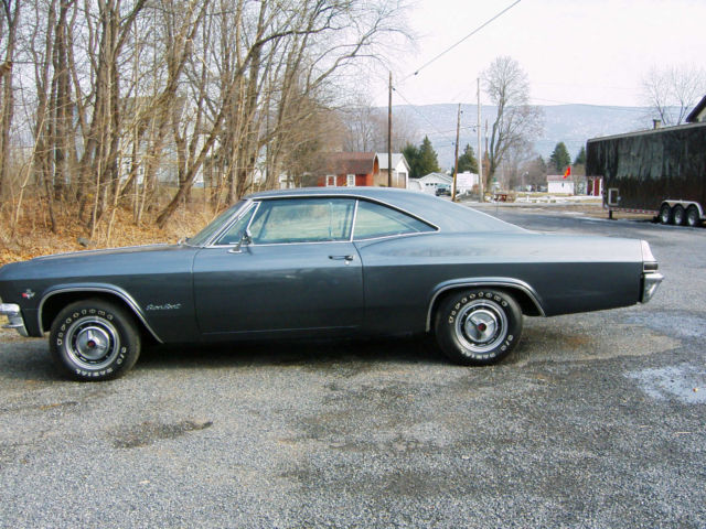 1965 Gray Chevrolet Impala Coupe
