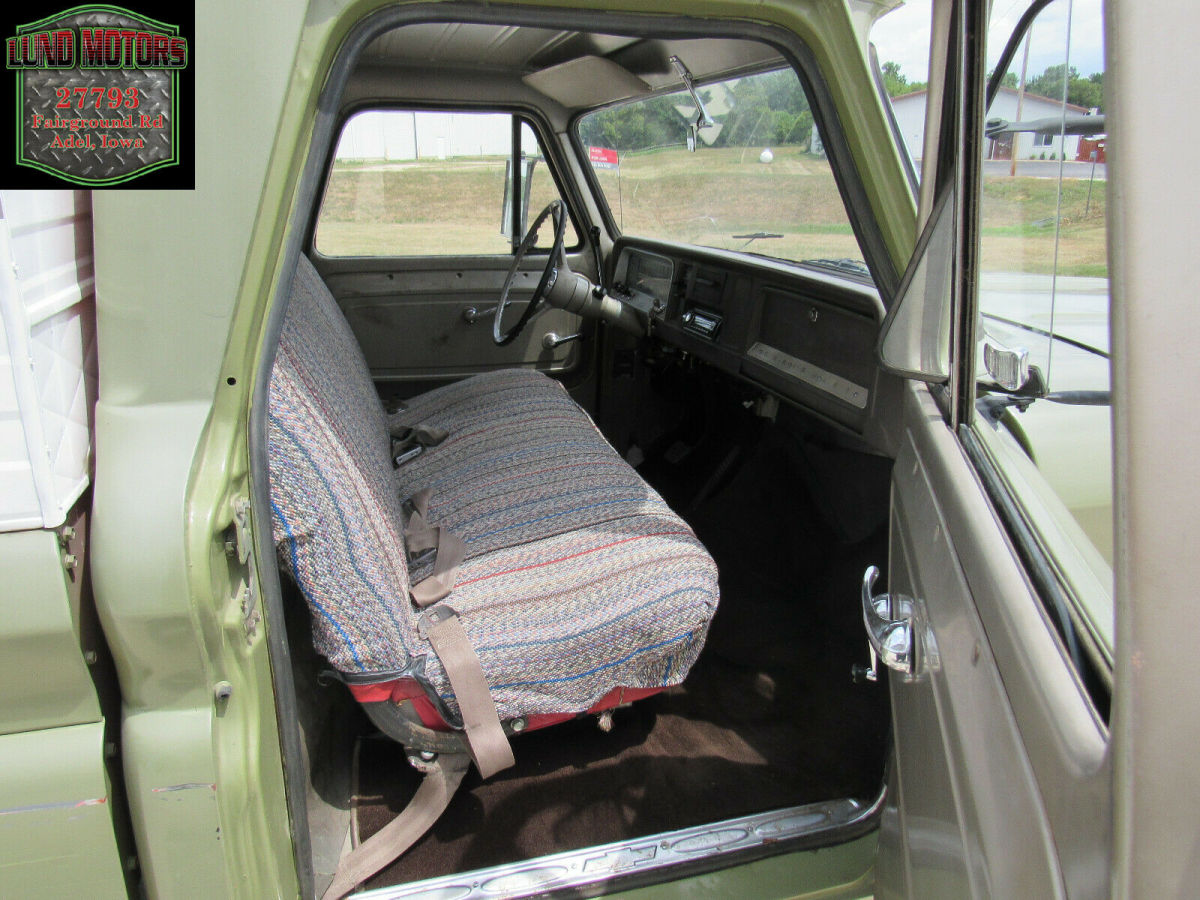 1966 Green Chevrolet C-10