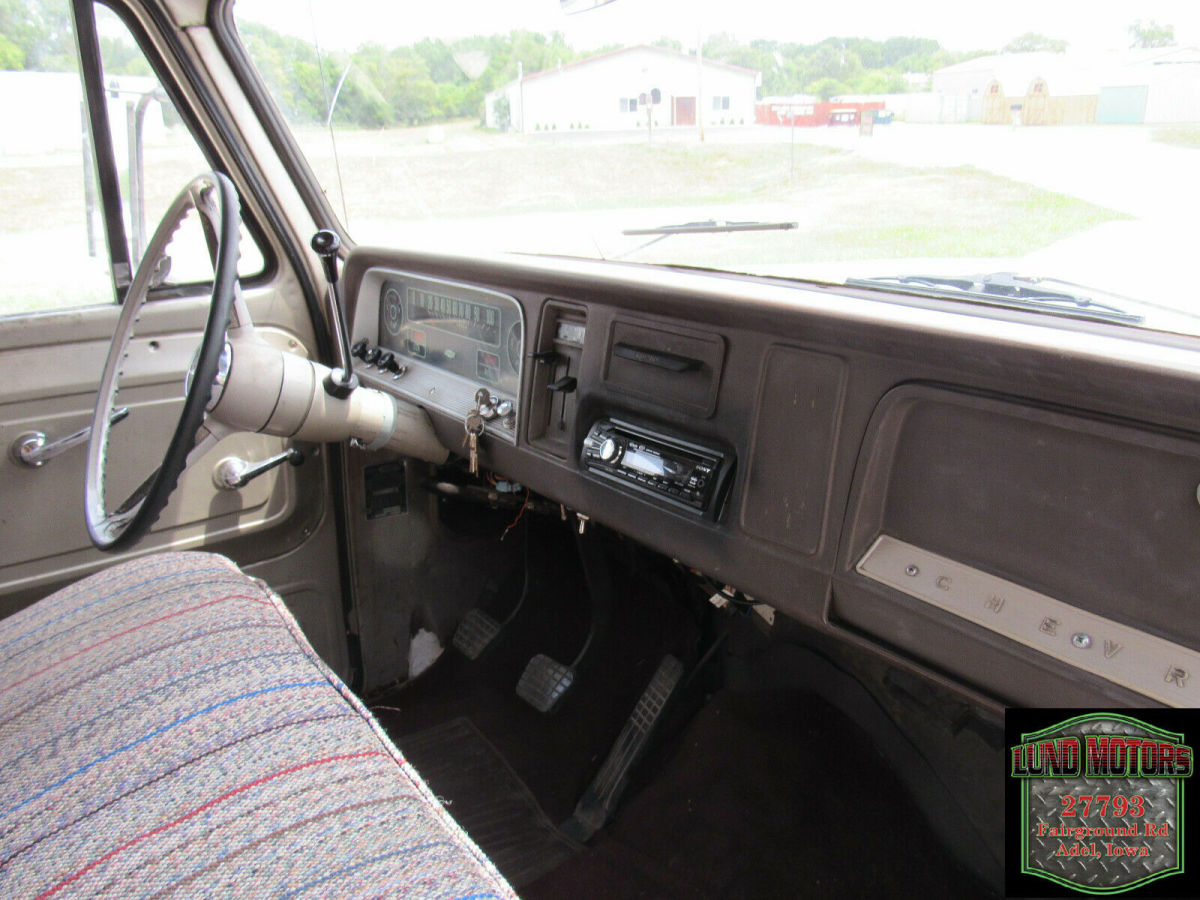 1966 Green Chevrolet C-10