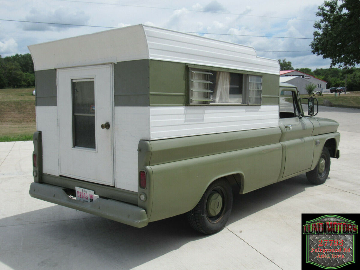 1966 Green Chevrolet C-10