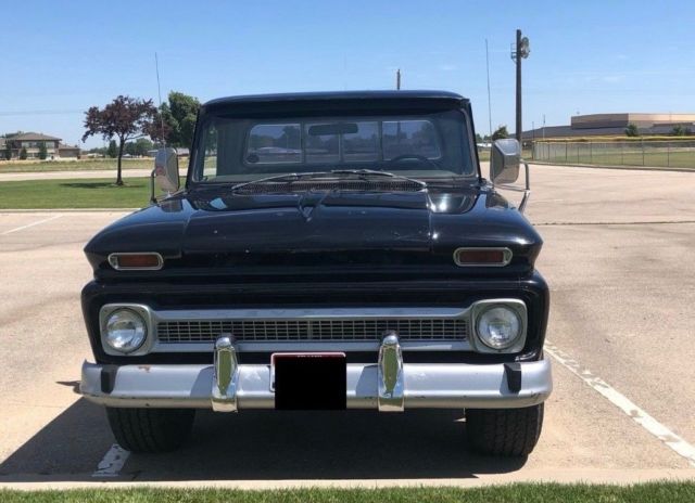 1966 Black Chevrolet Other Pickups Standard Cab Pickup