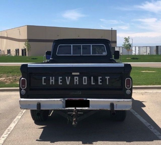 1966 Black Chevrolet Other Pickups Standard Cab Pickup
