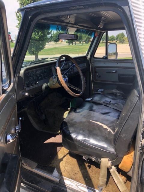 1966 Black Chevrolet Other Pickups Standard Cab Pickup