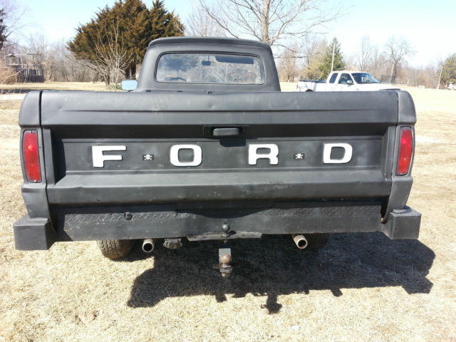 1966 Gray primer Ford F-250 Standard Cab Pickup