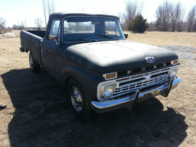 1966 Gray primer Ford F-250 Standard Cab Pickup