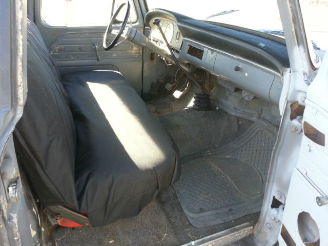 1966 Gray primer Ford F-250 Standard Cab Pickup