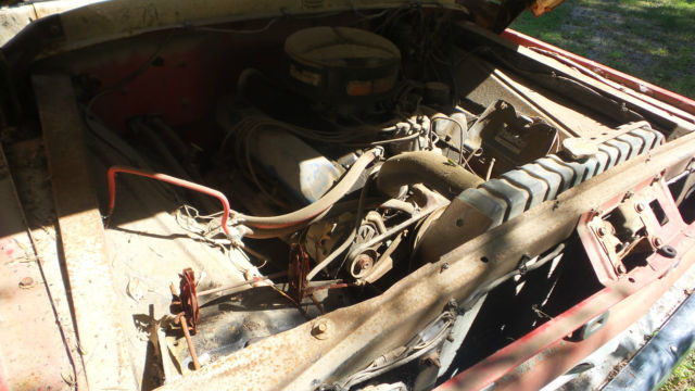 1966 Red/White Ford F-100 2 Door Pickup