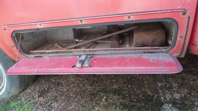 1966 Red/White Ford F-100 2 Door Pickup