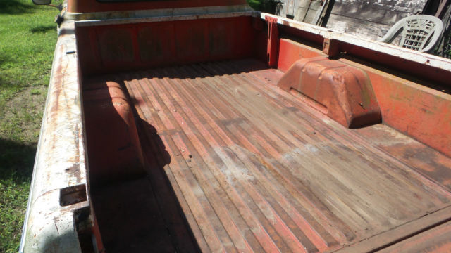 1966 Red/White Ford F-100 2 Door Pickup