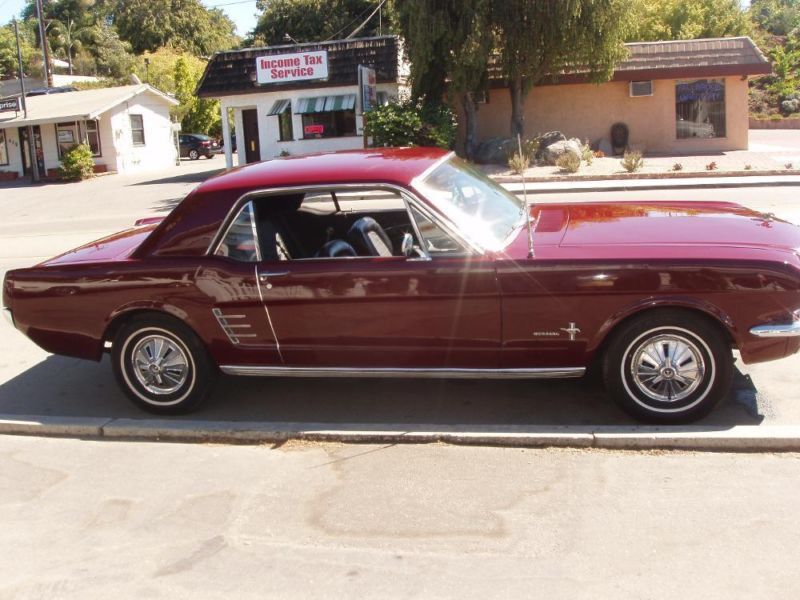 1966 Red Ford Mustang Coupe