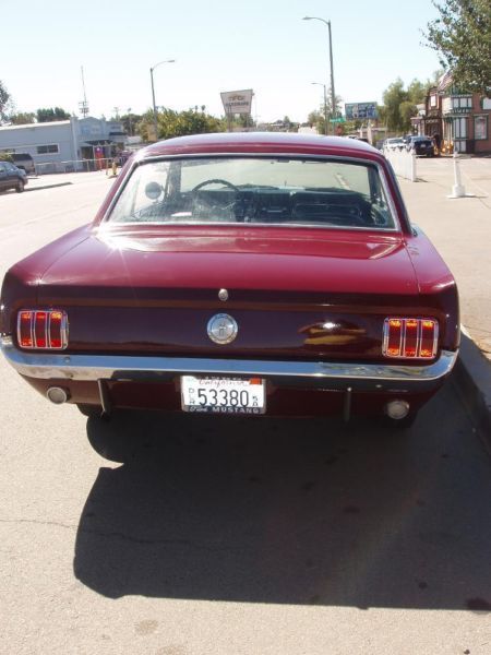 1966 Red Ford Mustang Coupe