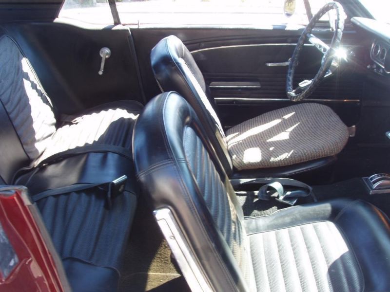 1966 Red Ford Mustang Coupe