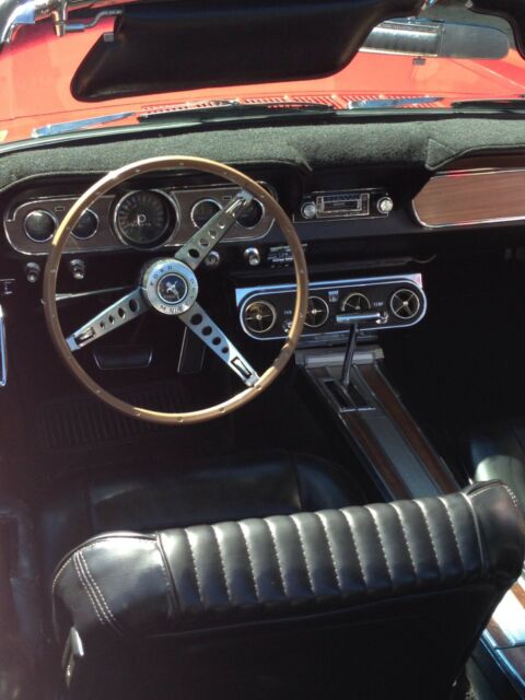 1966 Red Ford Mustang Convertible