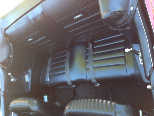 1966 Red Ford Mustang Convertible