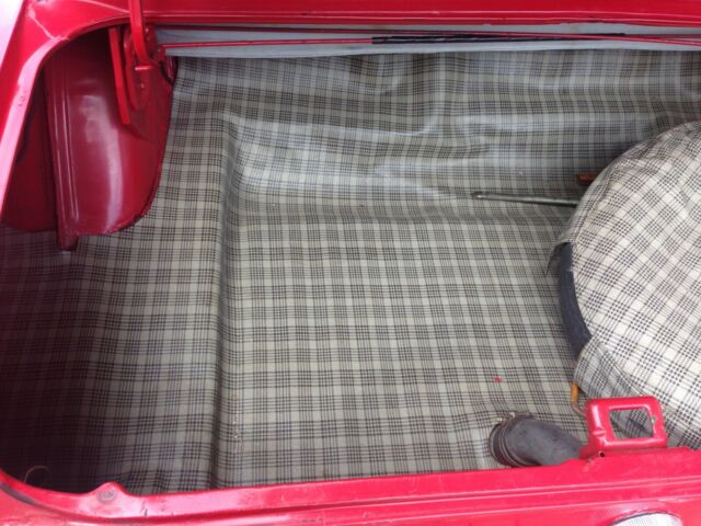 1966 Red Ford Mustang Convertible