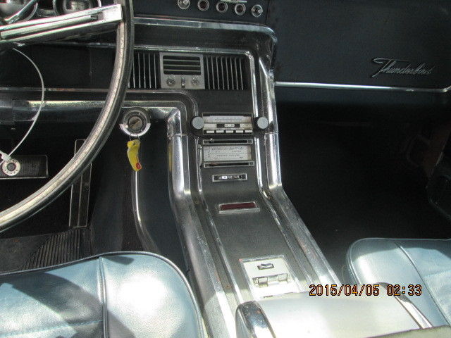 1966 White Ford Thunderbird