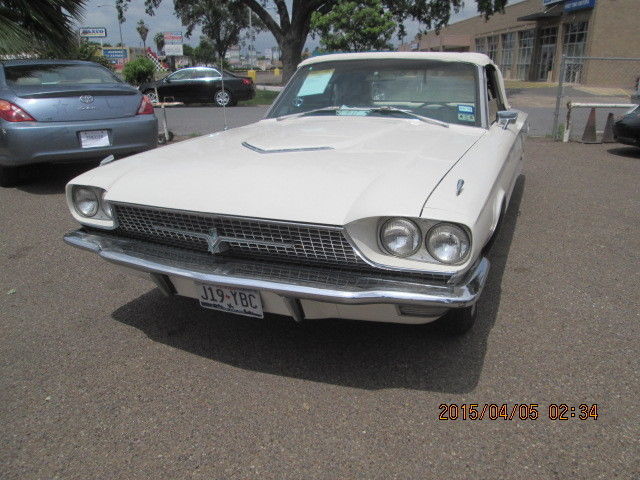1966 White Ford Thunderbird