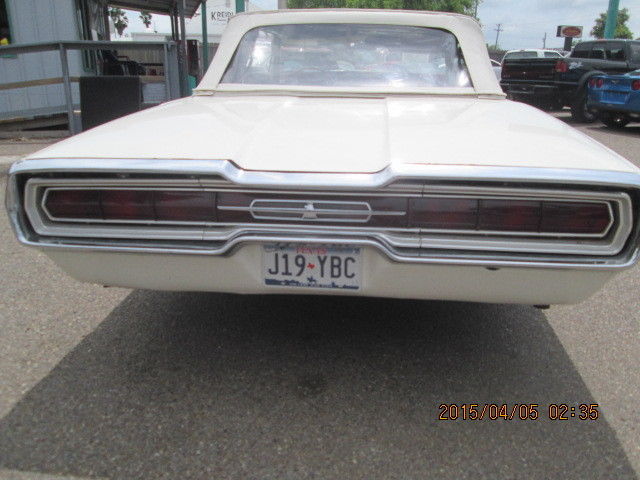 1966 White Ford Thunderbird