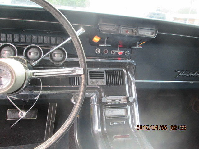 1966 White Ford Thunderbird