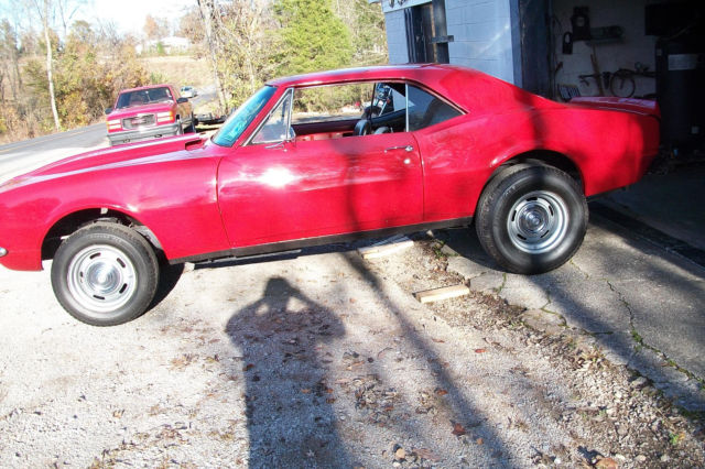 1967 Red Chevrolet Camaro Coupe