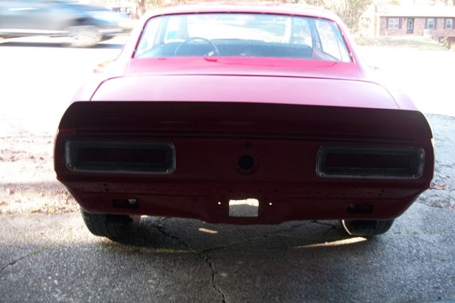 1967 Red Chevrolet Camaro Coupe