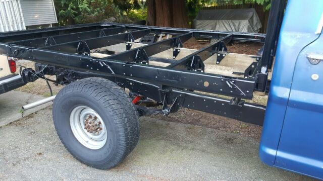 1967 Blue Ford F-250 Cab & Chassis