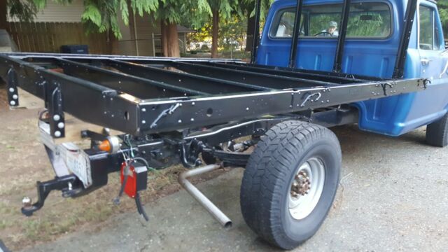 1967 Blue Ford F-250 Cab & Chassis